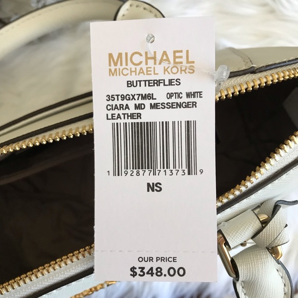 Michael Kors medium Ciara butterflies bag - Picture 7 of 7